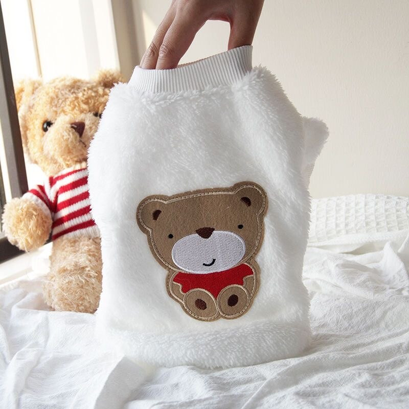 Karuprint Polsterdatud lemmikloomariided Soe koerte mantel Koerariided Sügistalv Lemmikloomad Koerariided Chihuahua koera kapuuts Ropa Perro Mops