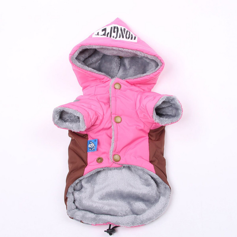 Pes Mačka Zimná bunda Nepremokavá a reflexná mikina s kapucňou pre domáce zvieratá Teplé oblečenie Oblečenie