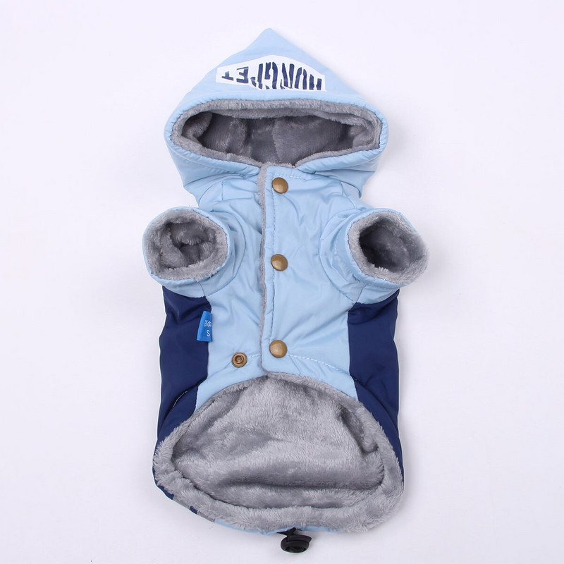 Pes Mačka Zimná bunda Nepremokavá a reflexná mikina s kapucňou pre domáce zvieratá Teplé oblečenie Oblečenie