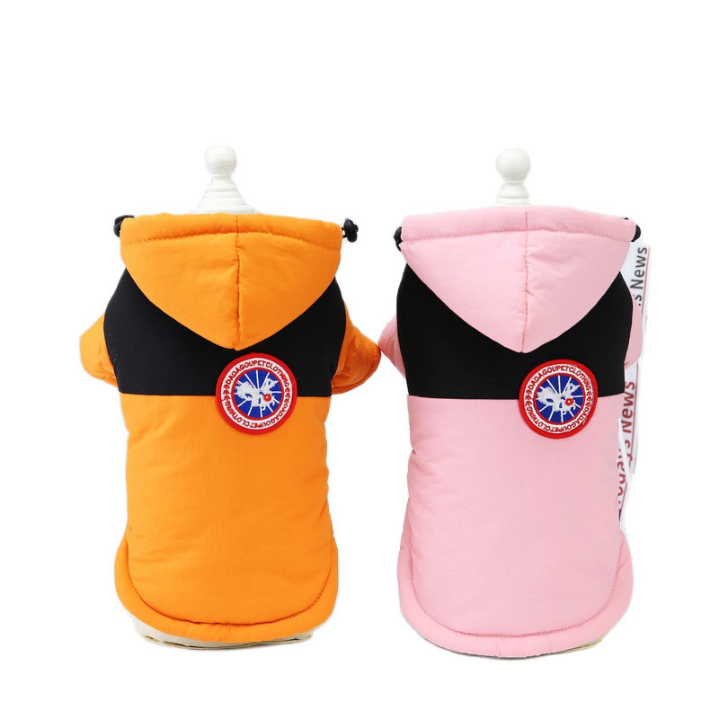 Zimski kaput za pse i kućne ljubimce, prsluk za pse i mačke Spajanje i značka za pse, zimska topla odjeća, jakna za kućne ljubimce, odjevni pas