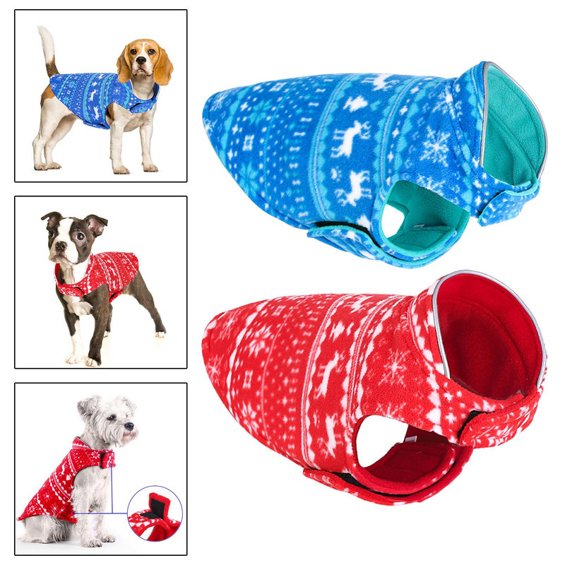 Vestă din lână pentru câini Jachetă caldă Pulover Haine pentru animale de companie Îmbrăcăminte Pardesiu pentru câini moale de iarnă pentru câini mici, mijlocii mari, în aer liber