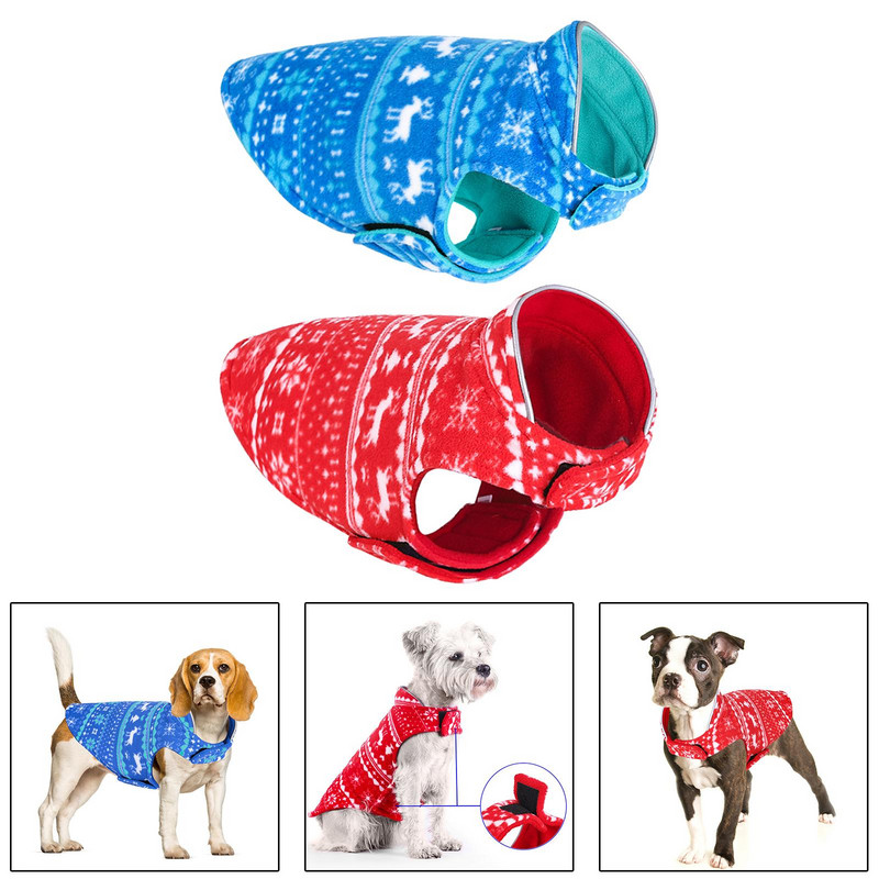 Vestă din lână pentru câini Jachetă caldă Pulover Haine pentru animale de companie Îmbrăcăminte Pardesiu pentru câini moale de iarnă pentru câini mici, mijlocii mari, în aer liber