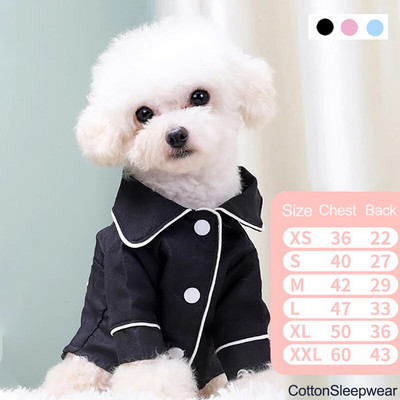 Lemmikloomade pidžaamad Mood Lemmikloomarõivad Koerasärk Luksuslik mantel jakk vabaajarõivad väikesele keskmisele koerale kassile chihuahua buldogile lemmikloomade riided