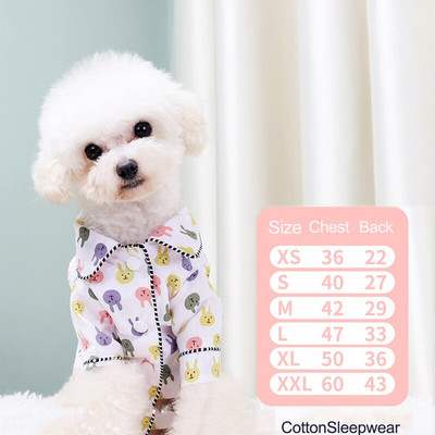 Lemmikloomade pidžaamad Mood Lemmikloomarõivad Koerasärk Luksuslik mantel jakk vabaajarõivad väikesele keskmisele koerale kassile chihuahua buldogile lemmikloomade riided