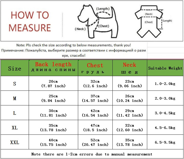 Lemmikloomade koerte riided Talvised soojad riided väikestele koertele Kutsikate kasukas Paksud riided Koerad Veekindlad Jope Riided Puuvillased maskotid