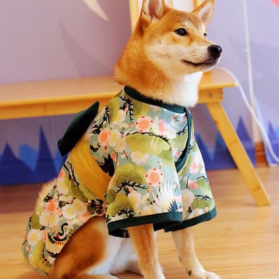 Haine pentru câini, pisici, animale de companie, vară, haine japoneze pentru câini, kimono, buldog francez, corgi, chihuahua, shiba inu, costum de cățeluș pentru câini