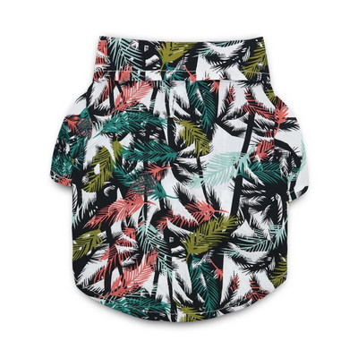 Havajské tričko pre domáce zvieratá, letné plážové košele pre psov, priedušné oblečenie pre malé psy, šteniatka, mačky, čivavy, oblečenie, doplnky pre domáce zvieratá