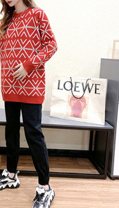 Ženski pulover dugih rukava za trudnice