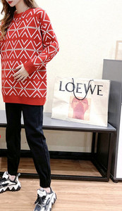 Ženski pulover dugih rukava za trudnice