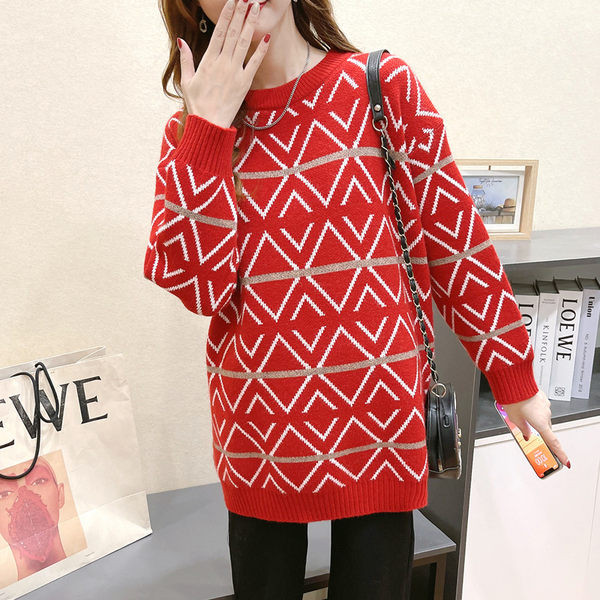 Ženski pulover dugih rukava za trudnice