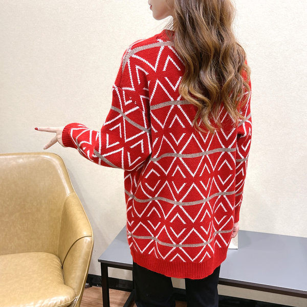 Ženski pulover dugih rukava za trudnice