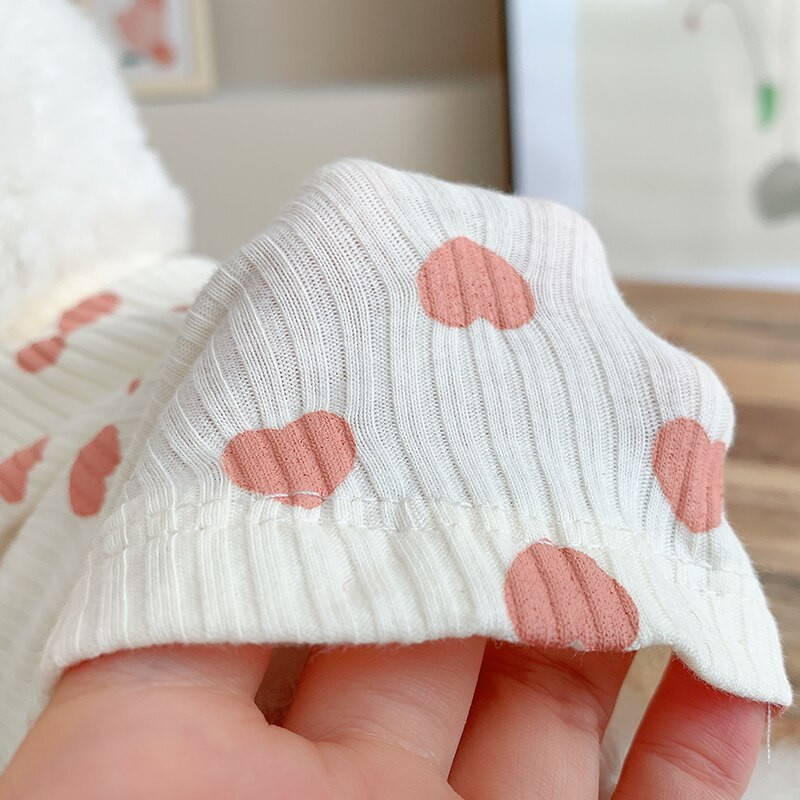 Tričko so vzorom srdca pre psov, bavlnené mäkké oblečenie pre yorkshirské psy, pyžamové oblečenie pre šteniatka, oblečenie pre pomeranianov, kostým pre malého psa