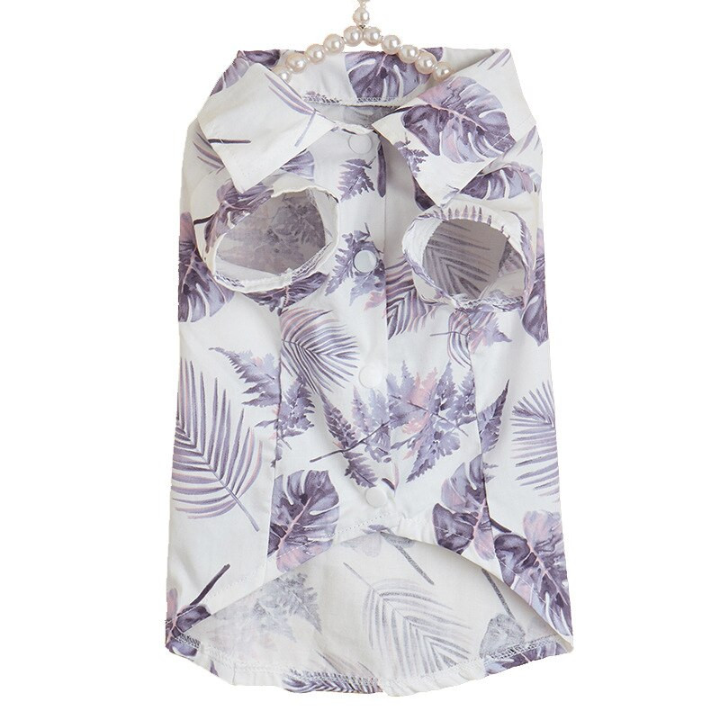 2022 Noua modă de vară Cămașă hawaiană pentru câini Haine frumos imprimată pentru câini Cămăși moi confortabile de plajă Îmbrăcăminte pentru animale de companie Oferte calde