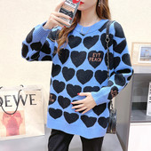 Dámsky ležérny sveter s dlhým rukávom