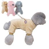 Koralų vilnos kombinezonas šuniui rudeninis, šiltas šuniuko kombinezonas Žieminiai berniukų šunų drabužiai mažiems šunims Naminių gyvūnėlių kostiumas Chihuahua Yorkie pižama