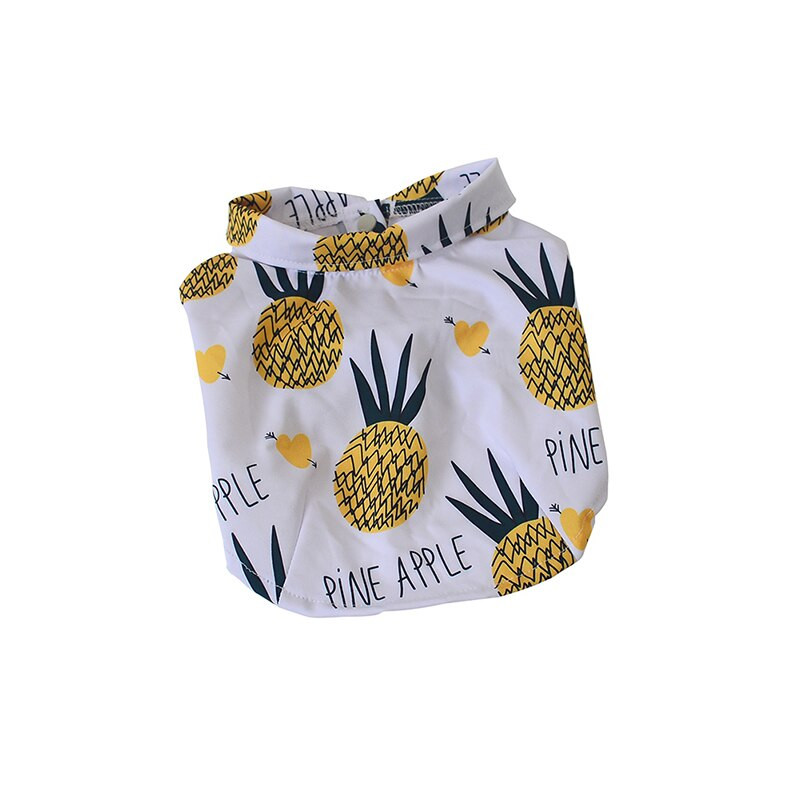 Oblečenie pre psov, tričká s kreslenou potlačou, bavlnené tričko pre malé a stredné psy, mačky, francúzske buldočky a čivavy.