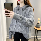 Γυναικείο πλεκτό κουκούλα εγκυμοσύνης