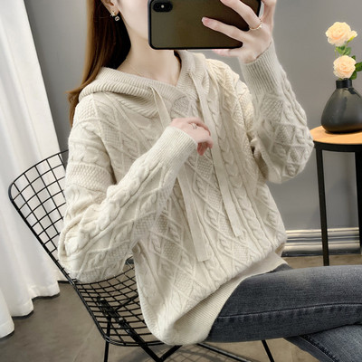 Γυναικείο πλεκτό κουκούλα εγκυμοσύνης