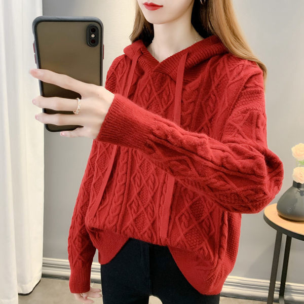 Γυναικείο πλεκτό κουκούλα εγκυμοσύνης