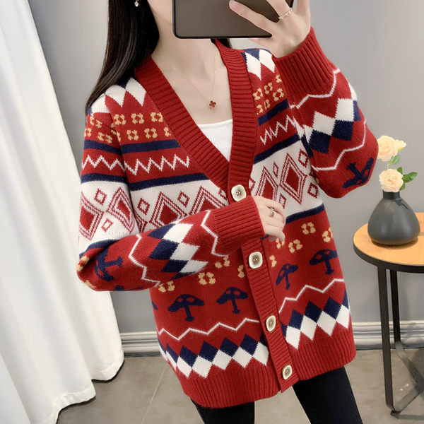 Dámsky kardigan s výstrihom do V pre tehotné ženy