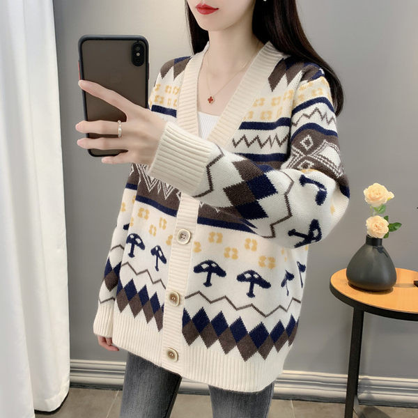 Dámsky kardigan s výstrihom do V pre tehotné ženy