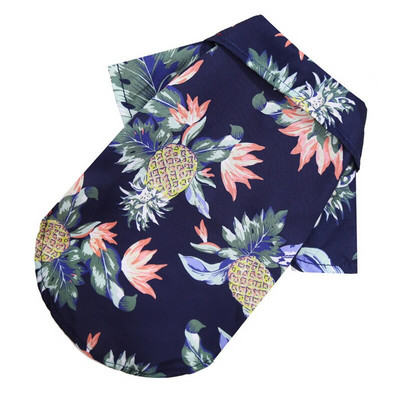 Hawaii stiilis koerariided Suvine lemmikloomade särk Koerte rannasärk Koera koera kutsika kostüüm Kassi kevadkostüüm Lemmiklooma kostüüm koerasärk