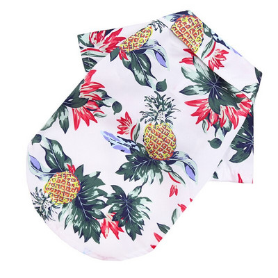 Hawaii stiilis koerariided Suvine lemmikloomade särk Koerte rannasärk Koera koera kutsika kostüüm Kassi kevadkostüüm Lemmiklooma kostüüm koerasärk