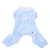 Overal pre psov, pyžamo s kresleným dizajnom, mäkká tepláková súprava, mačka, šteniatko, nohavice, tričko, 5 veľkostí