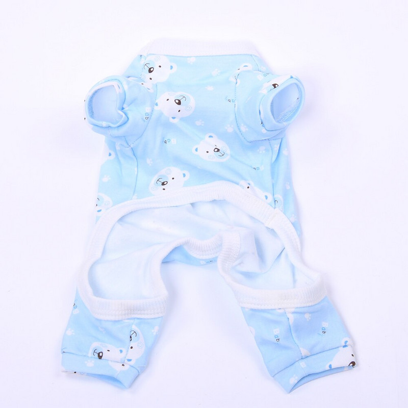 Overal pre psov, pyžamo s kresleným dizajnom, mäkká tepláková súprava, mačka, šteniatko, nohavice, tričko, 5 veľkostí