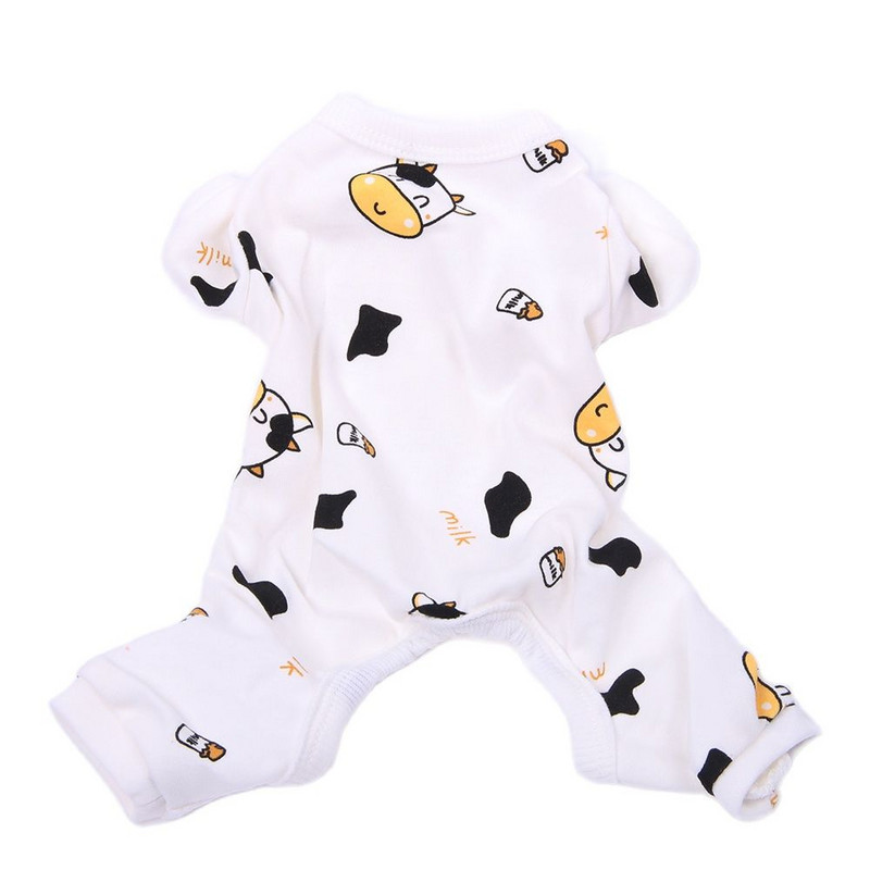 Overal pre psov, pyžamo s kresleným dizajnom, mäkká tepláková súprava, mačka, šteniatko, nohavice, tričko, 5 veľkostí