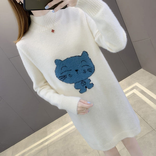 Uut mudelit naiste polokraega talvekampsun rasedatele