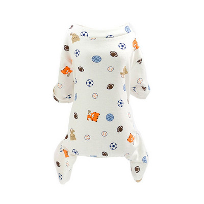 Puppy Dog pižama Žavingi šunų apmušalai Minkšti šuniukų šliaužtinukai naminių gyvūnėlių kombinezonai mažiems ir vidutiniams šunims Mieli keturkojų drabužiai augintiniui