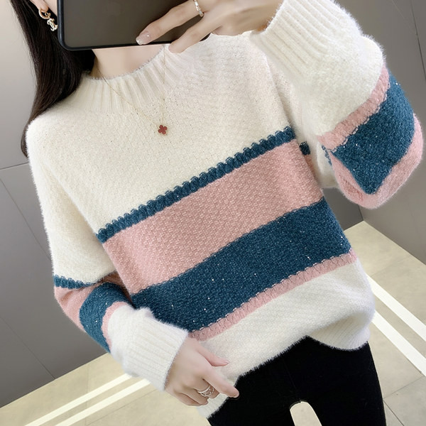 Model nou pulover de maternitate elegant cu maneca lunga