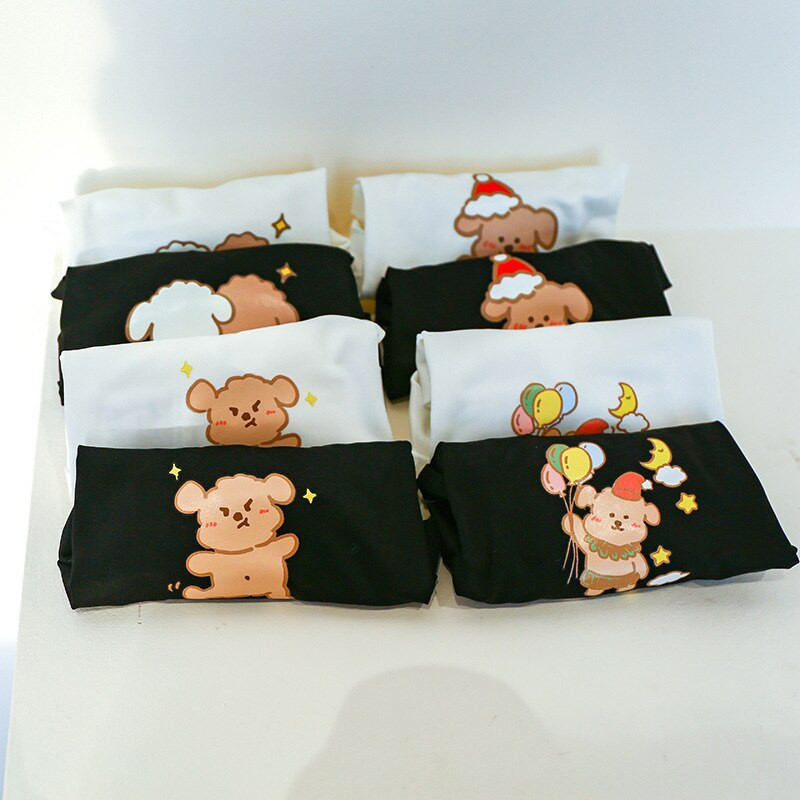 Haine pentru câini pentru animale de companie Imprimare cu desene animate primăvară vară Nou confortabil Teddy Bichon Tricou fluorescent pentru câini de talie mică și mijlocie XS-XL