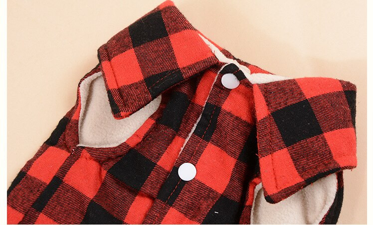 Cămașă în carouri pentru câini în stil britanic, jachetă caldă de iarnă, haină pentru câini mici, mijlocii mari, pisici, costum de cățeluș, Yorkies