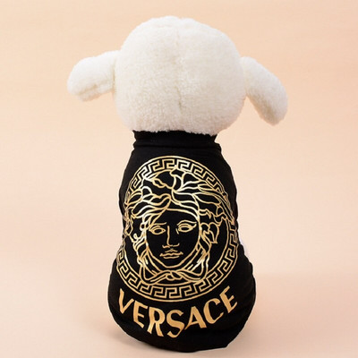 Letné oblečenie pre domáce zvieratá, oblečenie pre psov s kreslenými potlačami, tričká, potreby pre malé a stredné šteniatka, mačky, vesty, oblečenie, produkty, yorkshirské teriérové oblečenie