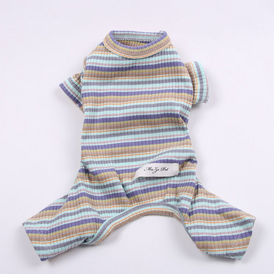 Uus kootud lemmikloomade koerte kostüüm pidžaama, pehme spordidressi kassi kutsikapükste T-särk