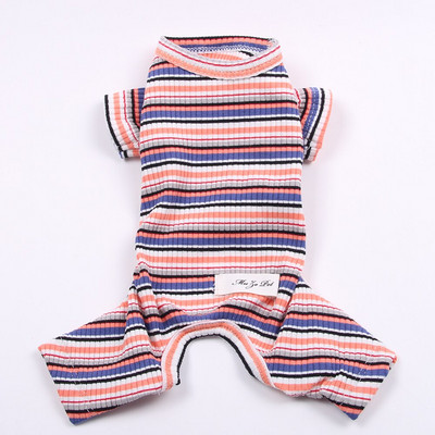 Uus kootud lemmikloomade koerte kostüüm pidžaama, pehme spordidressi kassi kutsikapükste T-särk