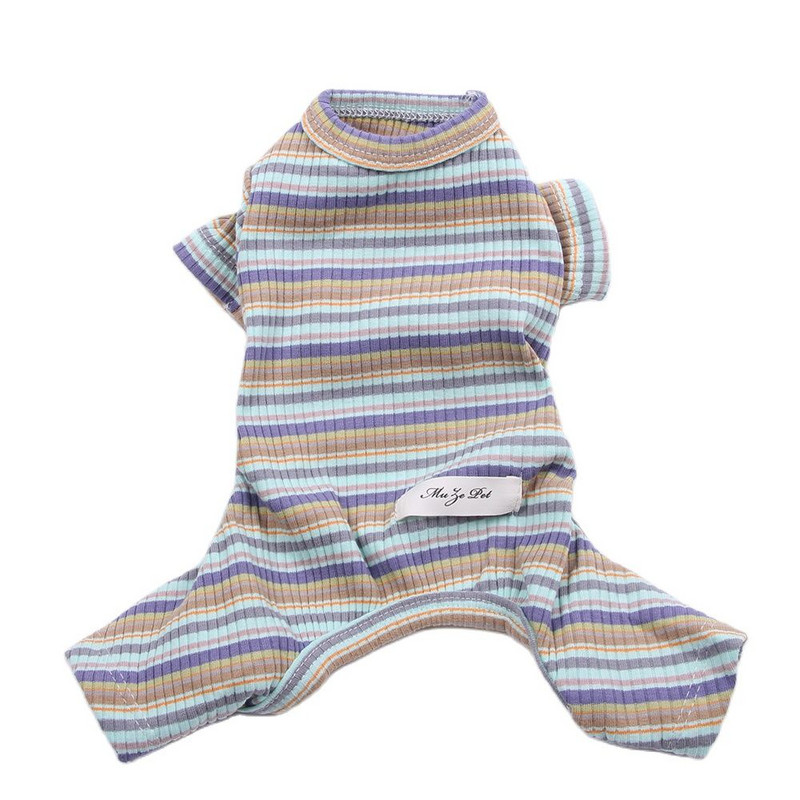 Uus kootud lemmikloomade koerte kostüüm pidžaama, pehme spordidressi kassi kutsikapükste T-särk