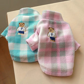 PETCIRCLE šunų drabužiai Šalikas Meška apatiniai marškinėliai mažiems ir vidutiniams šunims šuniukų katės rudens ir žiemos naminių gyvūnėlių drabužiai šunų kostiumo paltai