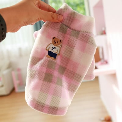 PETCIRCLE šunų drabužiai Šalikas Meška apatiniai marškinėliai mažiems ir vidutiniams šunims šuniukų katės rudens ir žiemos naminių gyvūnėlių drabužiai šunų kostiumo paltai