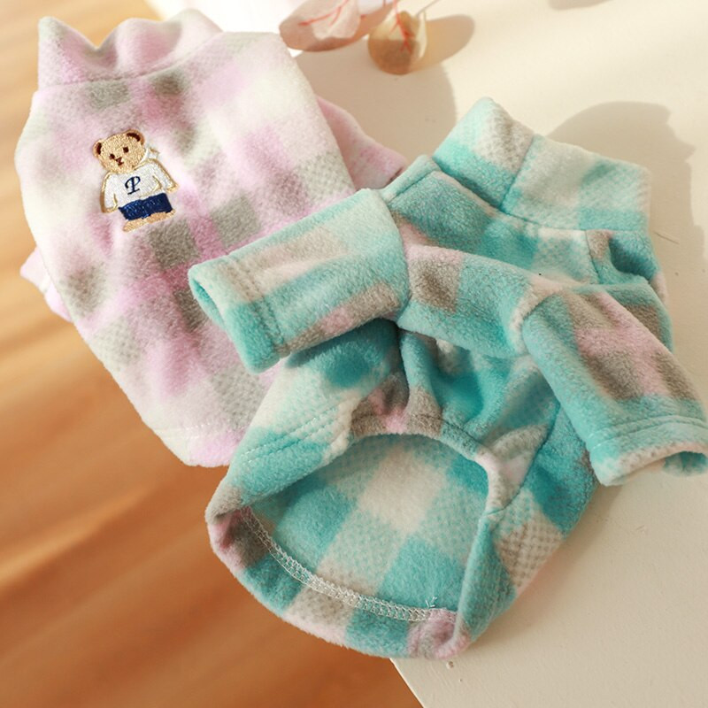 PETCIRCLE šunų drabužiai Šalikas Meška apatiniai marškinėliai mažiems ir vidutiniams šunims šuniukų katės rudens ir žiemos naminių gyvūnėlių drabužiai šunų kostiumo paltai