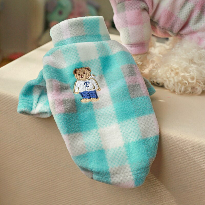 PETCIRCLE šunų drabužiai Šalikas Meška apatiniai marškinėliai mažiems ir vidutiniams šunims šuniukų katės rudens ir žiemos naminių gyvūnėlių drabužiai šunų kostiumo paltai