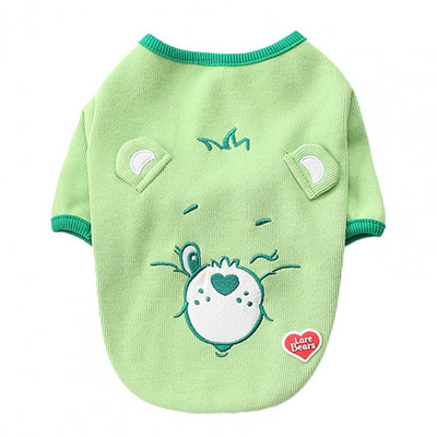 Kahe jalaga armsad trükitud lemmikloomad koerad kassid särk riided puuvillased lemmikloomariided pehme tekstuur kassipojale