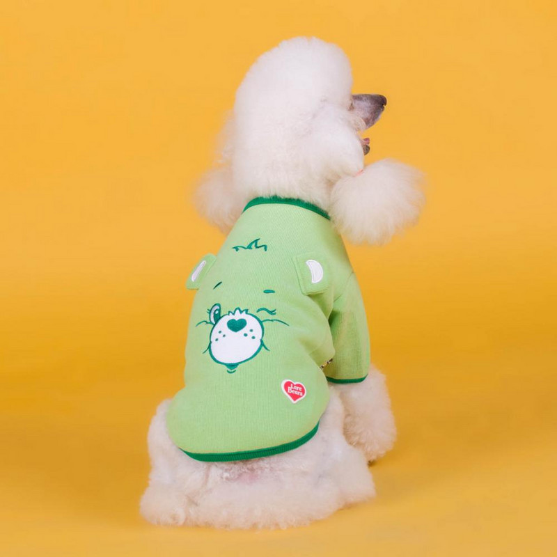 Kahe jalaga armsad trükitud lemmikloomad koerad kassid särk riided puuvillased lemmikloomariided pehme tekstuur kassipojale