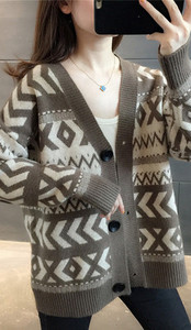 Kardigan s výstrihom do V pre tehotné ženy