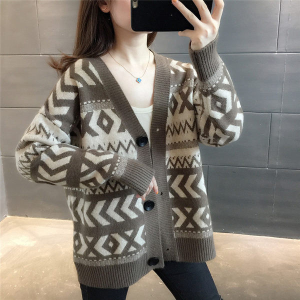 Kardigan s výstrihom do V pre tehotné ženy