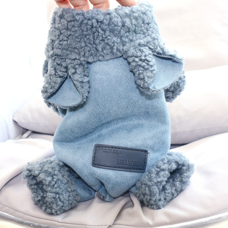 Îngroșați îmbrăcămintea pentru animale de companie Haine de iarnă pentru câini ținută pentru cățeluș salopetă pentru câine mic jachetă ropa para perro pudel schnauzer pomeranian