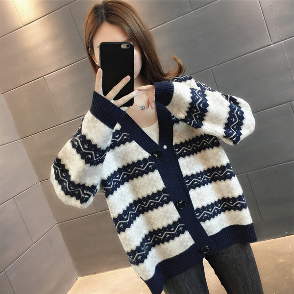 Dámsky kardigan pre tehotné ženy s gombíkmi