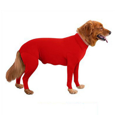 Μεσαίου και μεγάλου σκύλου Onesie Prevent Shedding Hair Surgery κοστούμι αποκατάστασης Φόρμα για κατοικίδια Αθλητικό πουκάμισο για μείωση του άγχους Ρούχα μπλούζα